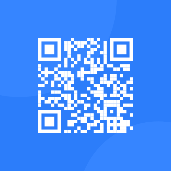 QR code linked to frontendmentor